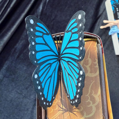 Morpho Butterfly Folding Bookmark and Spine Hugger