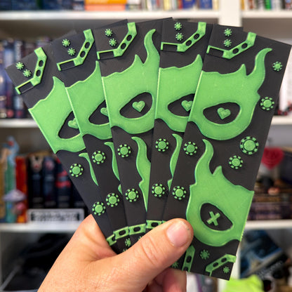 Poker Mask Bookmark | Game On Inspired | BookTok
