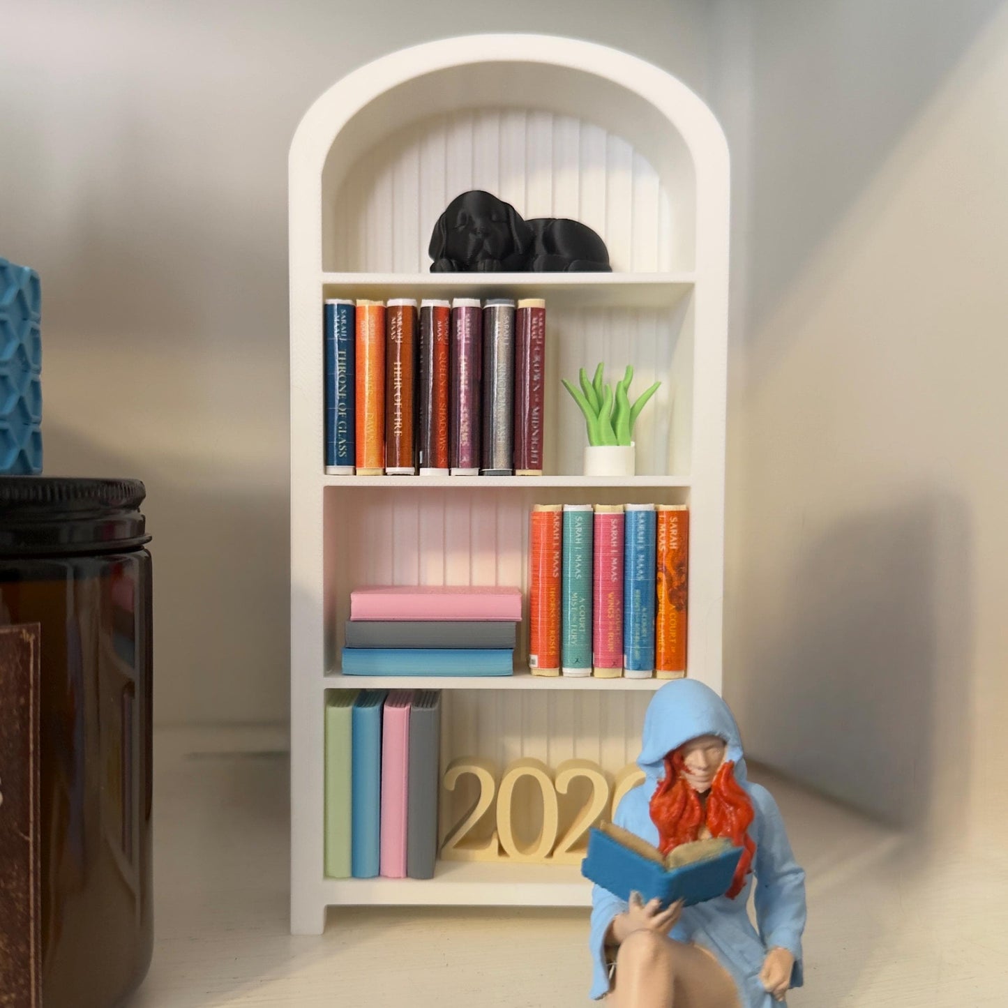Miniature Blank Books For Bookshelf Trackers