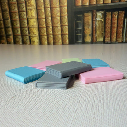 Miniature Blank Books For Bookshelf Trackers