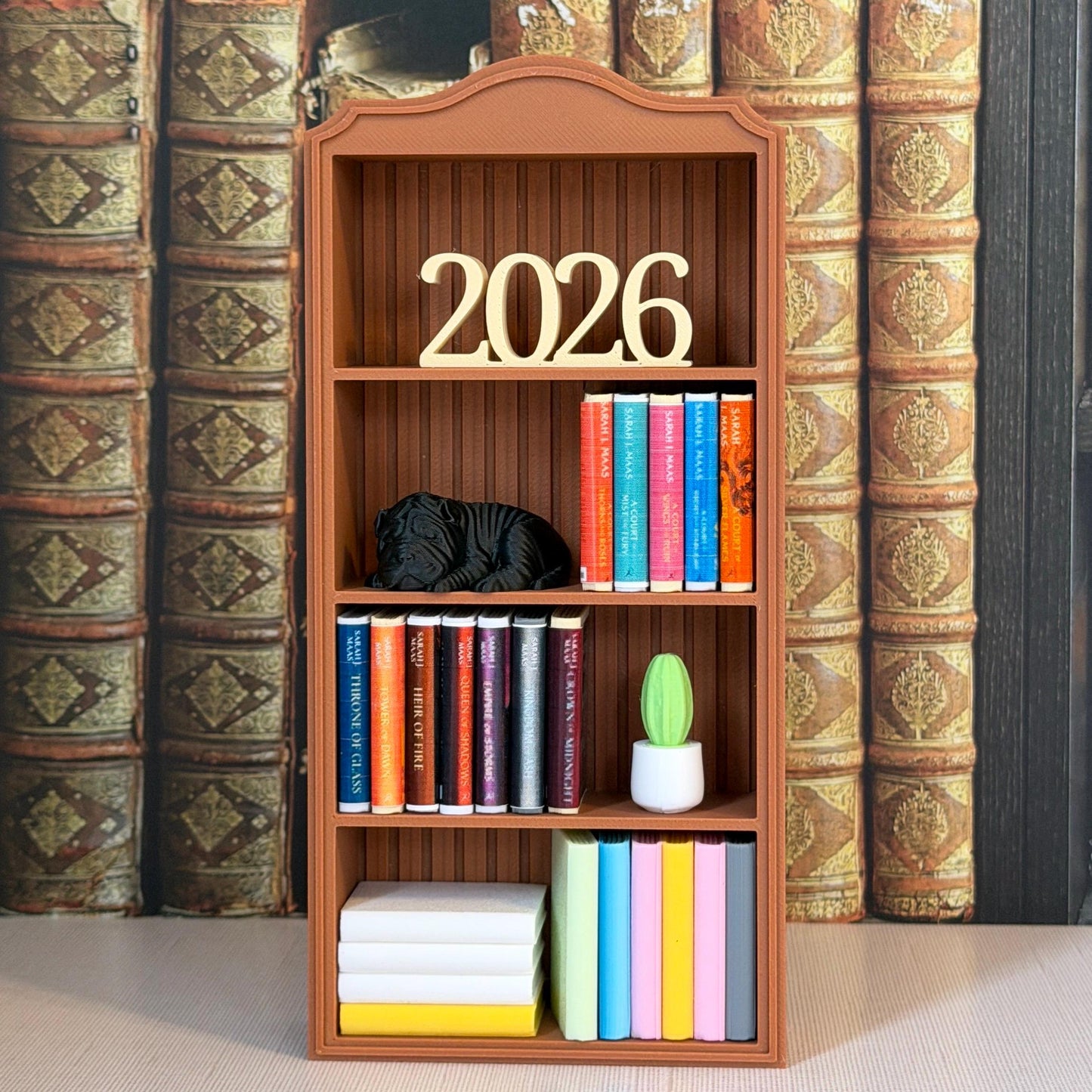 Miniature Blank Books For Bookshelf Trackers