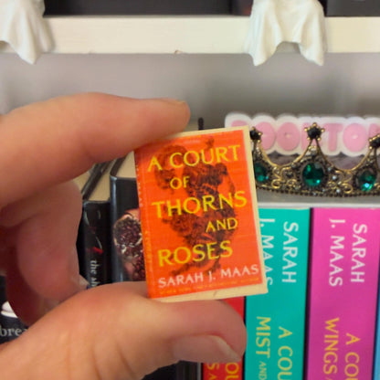 Miniature Blank Books For Bookshelf Trackers