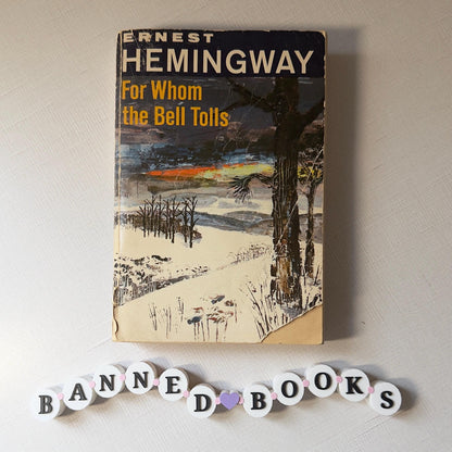 Banned Books Friendship Bracelet Sign | Bookshelf Sitter