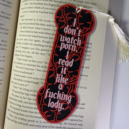 Penis Shaped Spicy Bookmarks