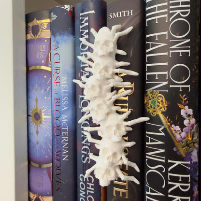 Gothic Skull Centipede Spine Hugger | Shelf Sitter | Magnet