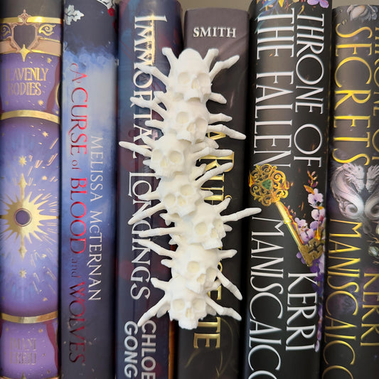 Gothic Skull Centipede Spine Hugger | Shelf Sitter | Magnet