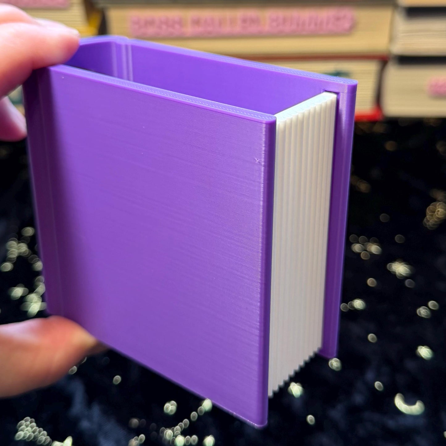 Book Shaped Bookmark Holder | 3D Printed Library Accessory | Desk Decor for Readers