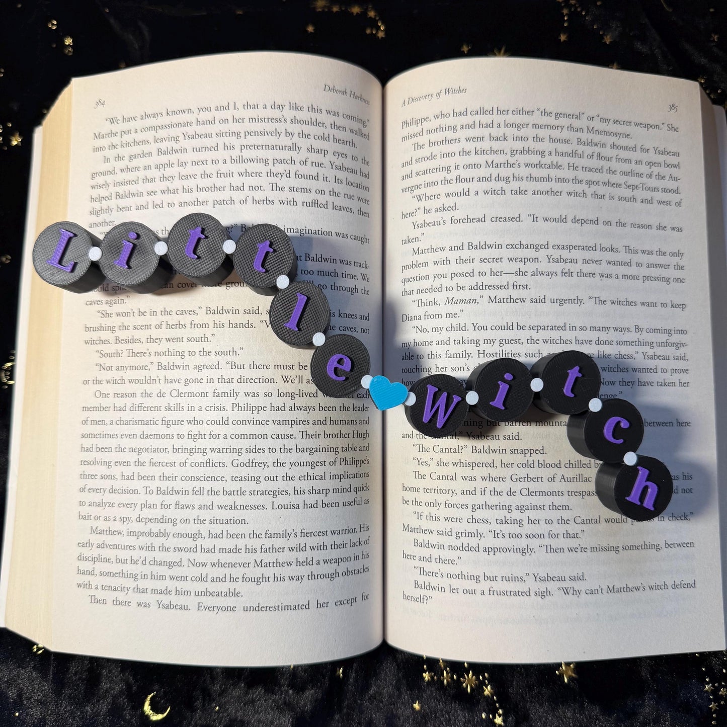 Little Witch Friendship Bracelet Sign | Fantasy Inspired Bookish Decor | Shelf Sitter