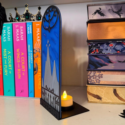 ACOTAR Velaris Tealight Holder | Night Court Bookshelf Decor, Starfall Display