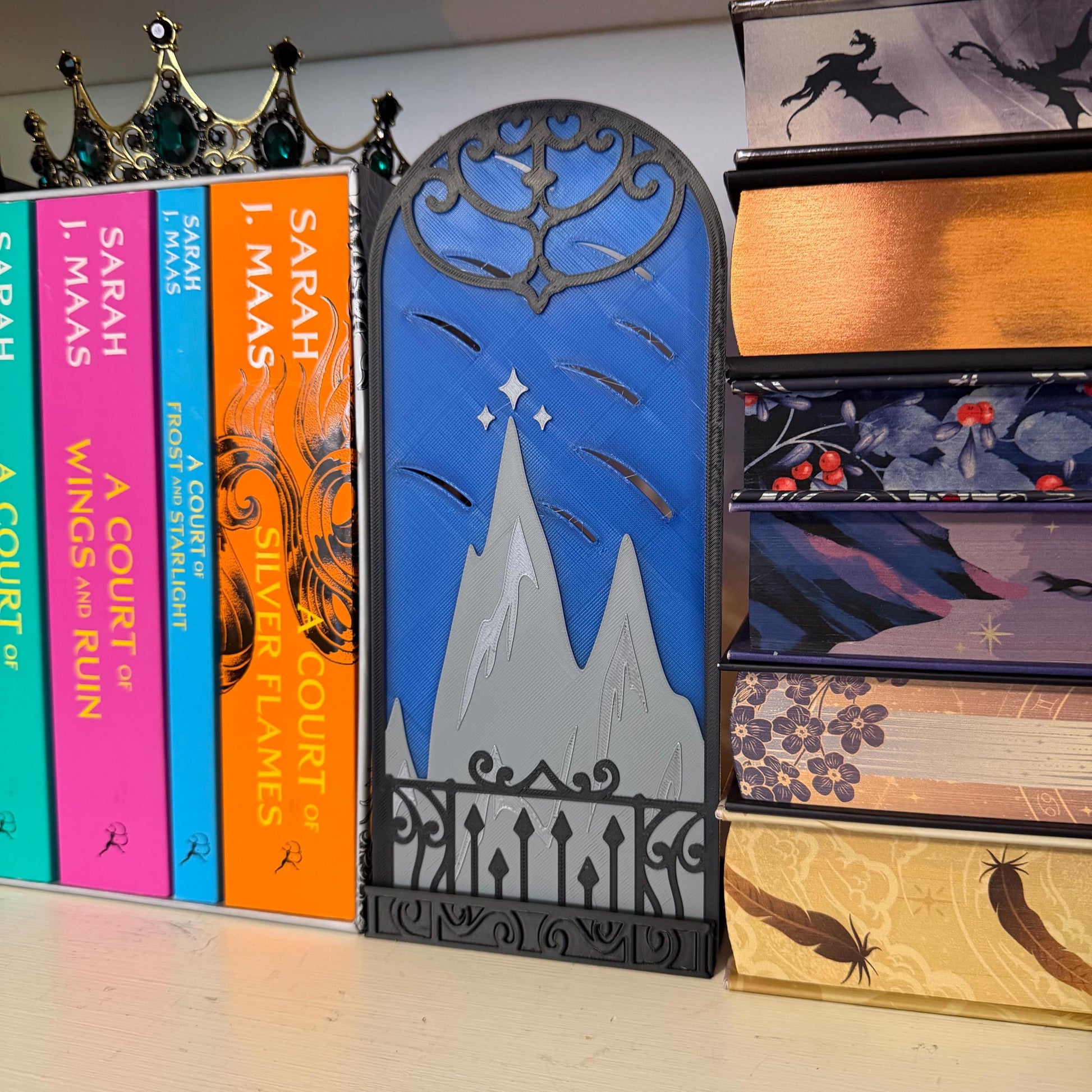 ACOTAR Velaris Tealight Holder | Night Court Bookshelf Decor, Starfall Display