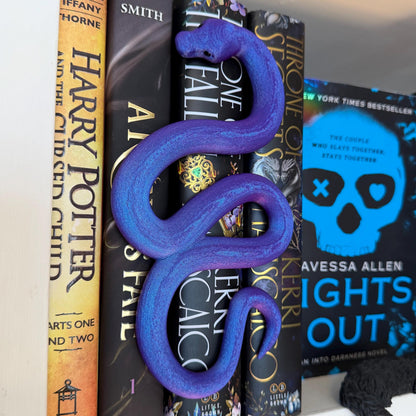 Coiled Snake Book Spine Hugger