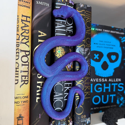 Coiled Snake Book Spine Hugger