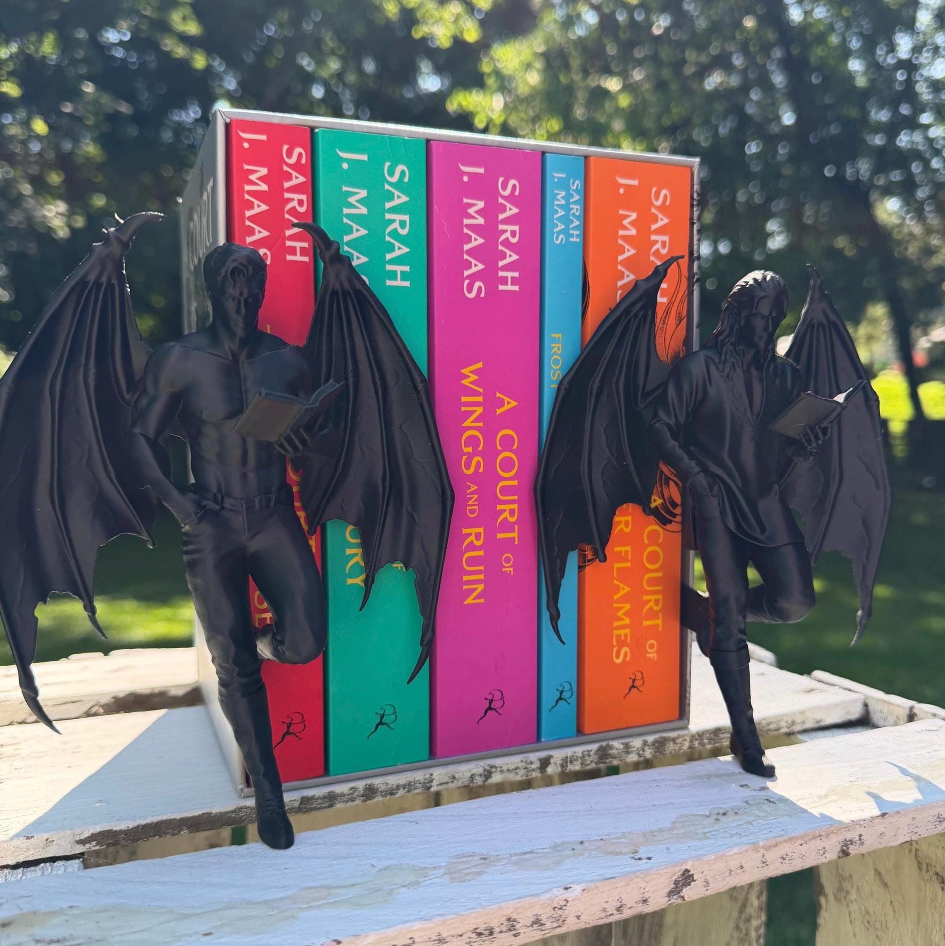 ACOTAR Inspired Bat Boy Figurine | Night Court Bookshelf Decor | Book Boyfriend Statue