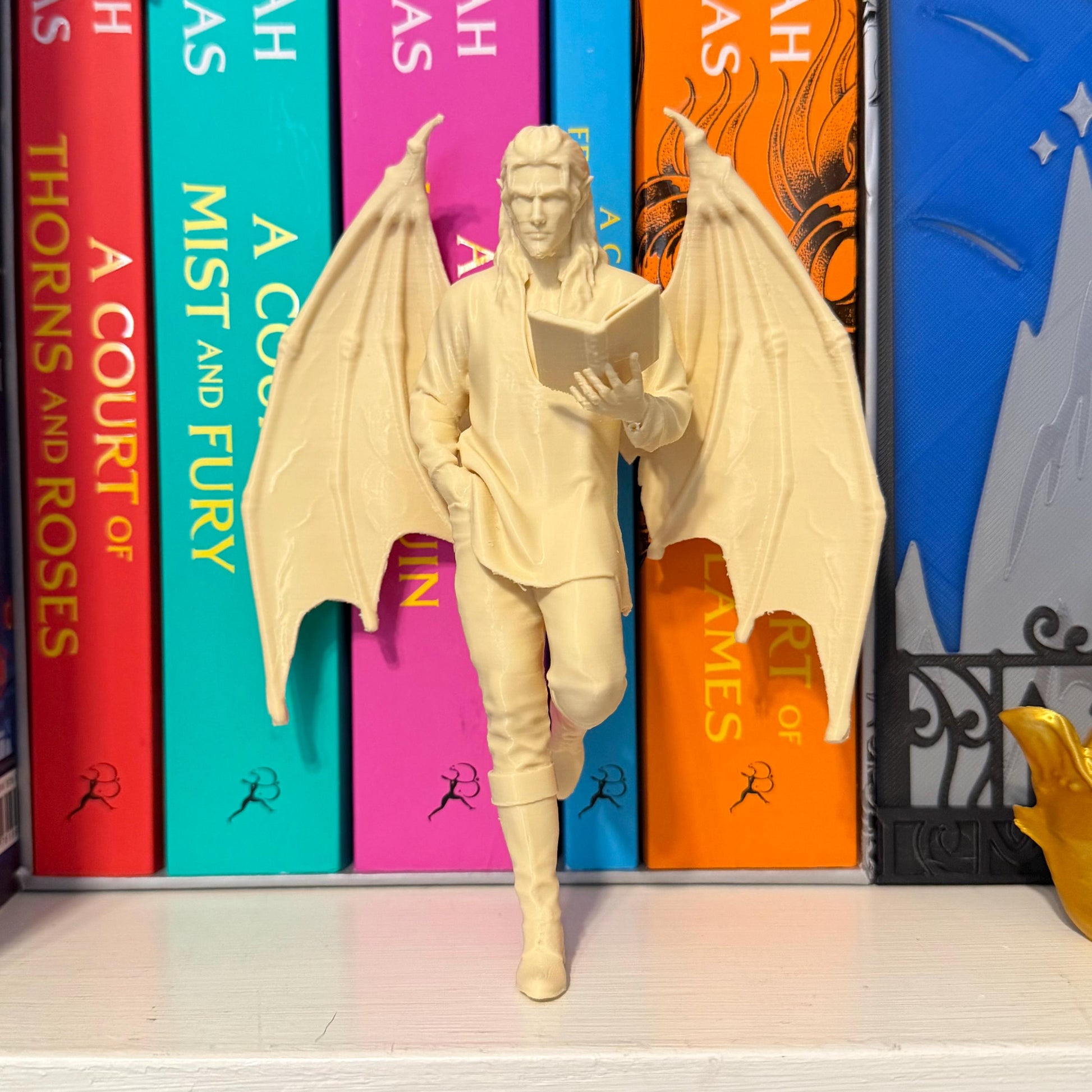 ACOTAR Inspired Bat Boy Figurine | Night Court Bookshelf Decor | Book Boyfriend Statue