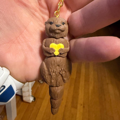 Otter Keychain | Crescent City Inspired | Romantasy Bag Charm