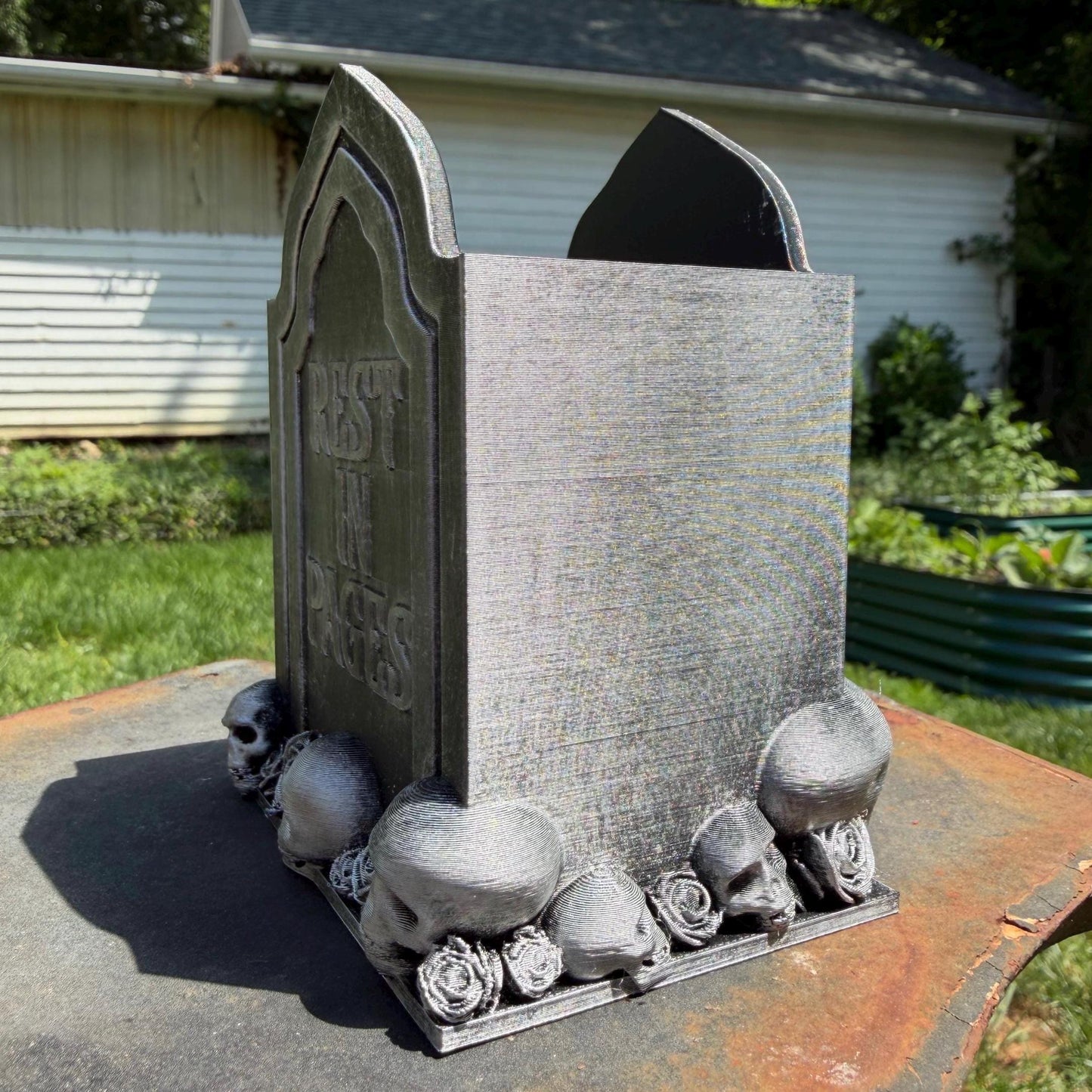 Read in Peace Gothic Tombstone Bookmark Holder
