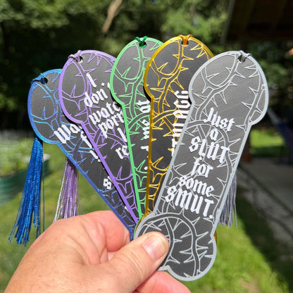 Penis Shaped Spicy Bookmarks