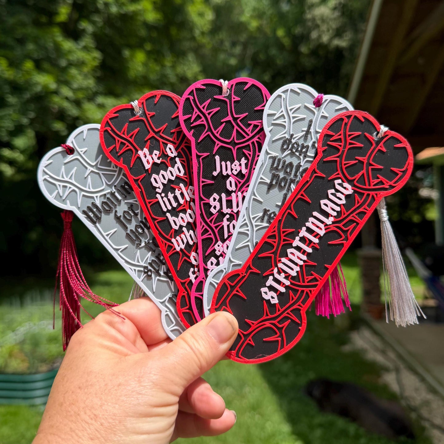 Penis Shaped Spicy Bookmarks