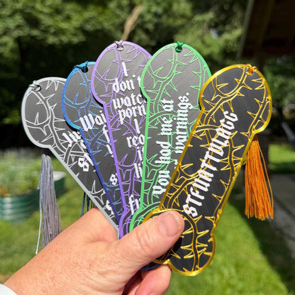 Penis Shaped Spicy Bookmarks