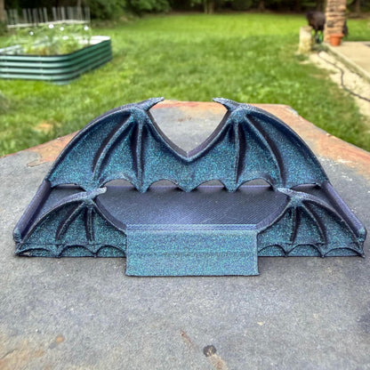 Dragon Wing Business Card Holder | Bat Wing Desk Decor | Vendor Market | Custom Card Stand