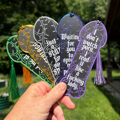 Penis Shaped Spicy Bookmarks