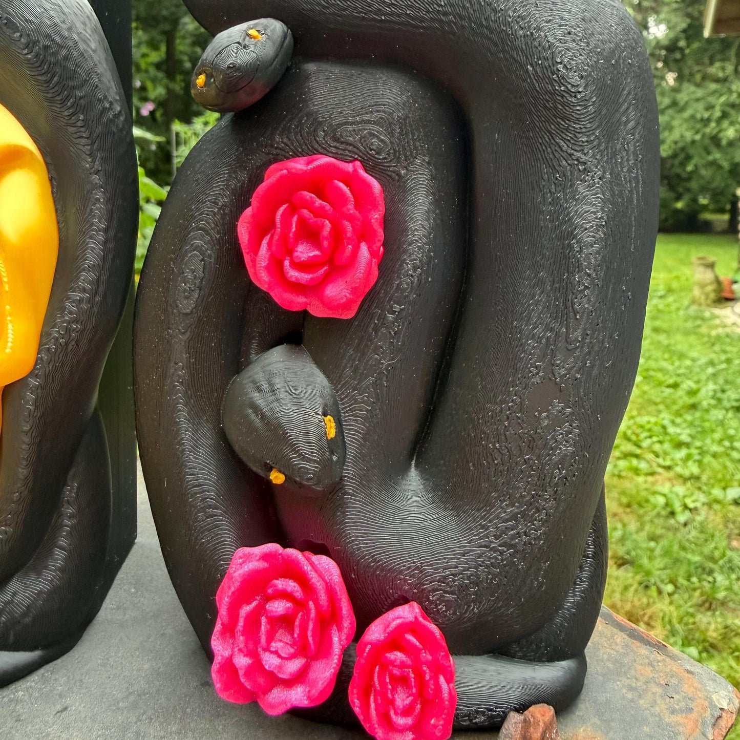 Snake and Floral Gothic Book Nook | Dark Academia Bookshelf Decor | Skull and Serpent | Romantasy