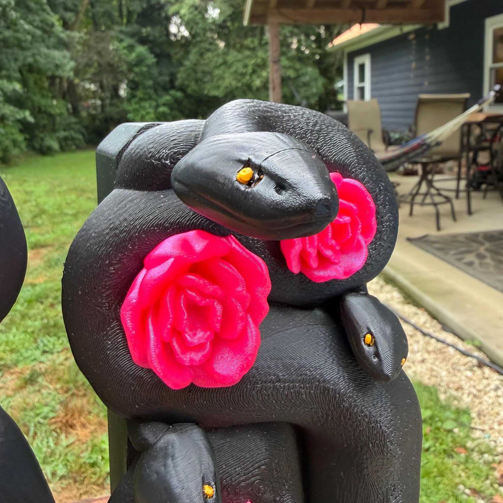 Snake and Floral Gothic Book Nook | Dark Academia Bookshelf Decor | Skull and Serpent | Romantasy