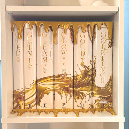 Book Dripping Overhang and Bottom Drip | Fantasy Bookshelf Decor