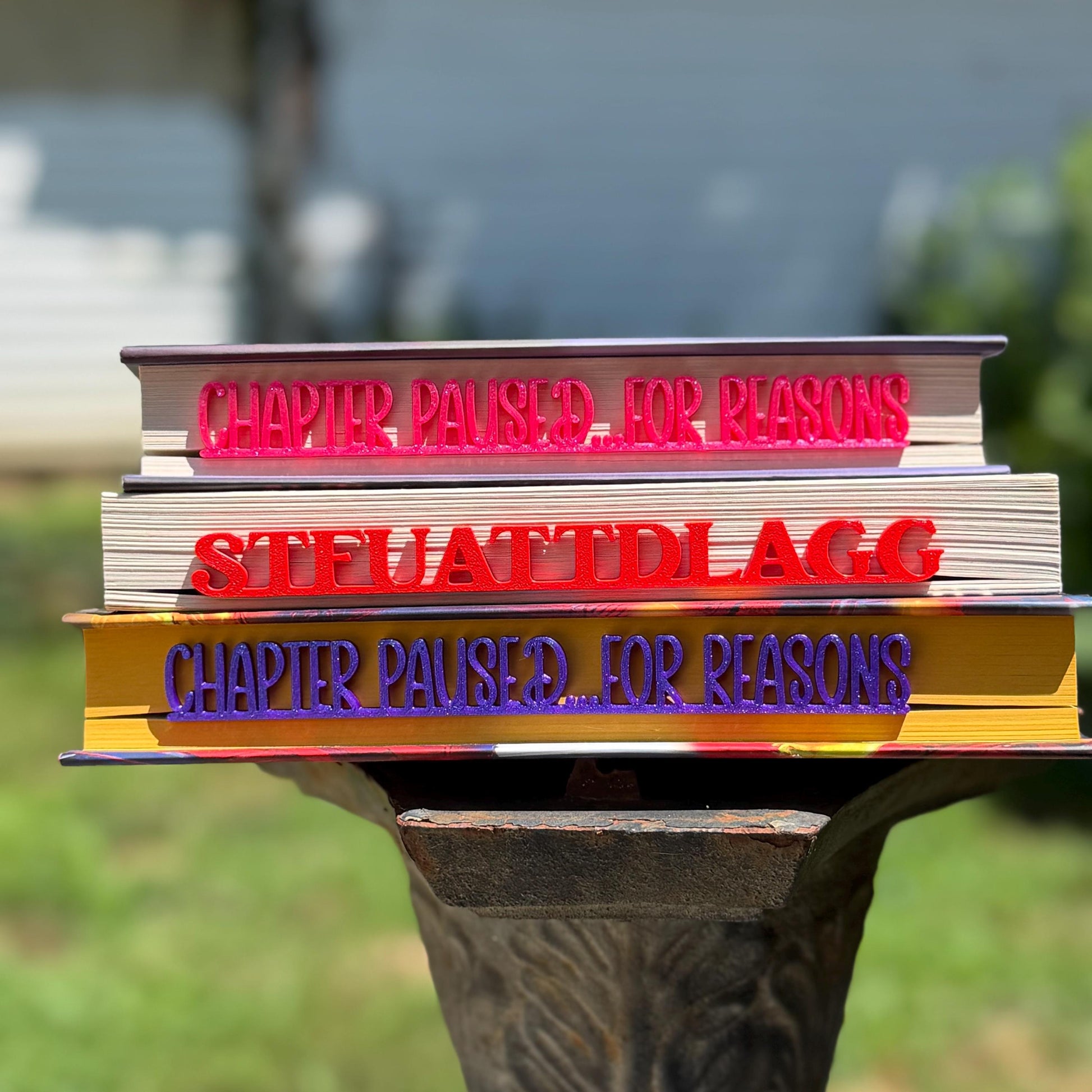 Funny Bookish Side Bookmarks for Readers – Choose Your Phrase