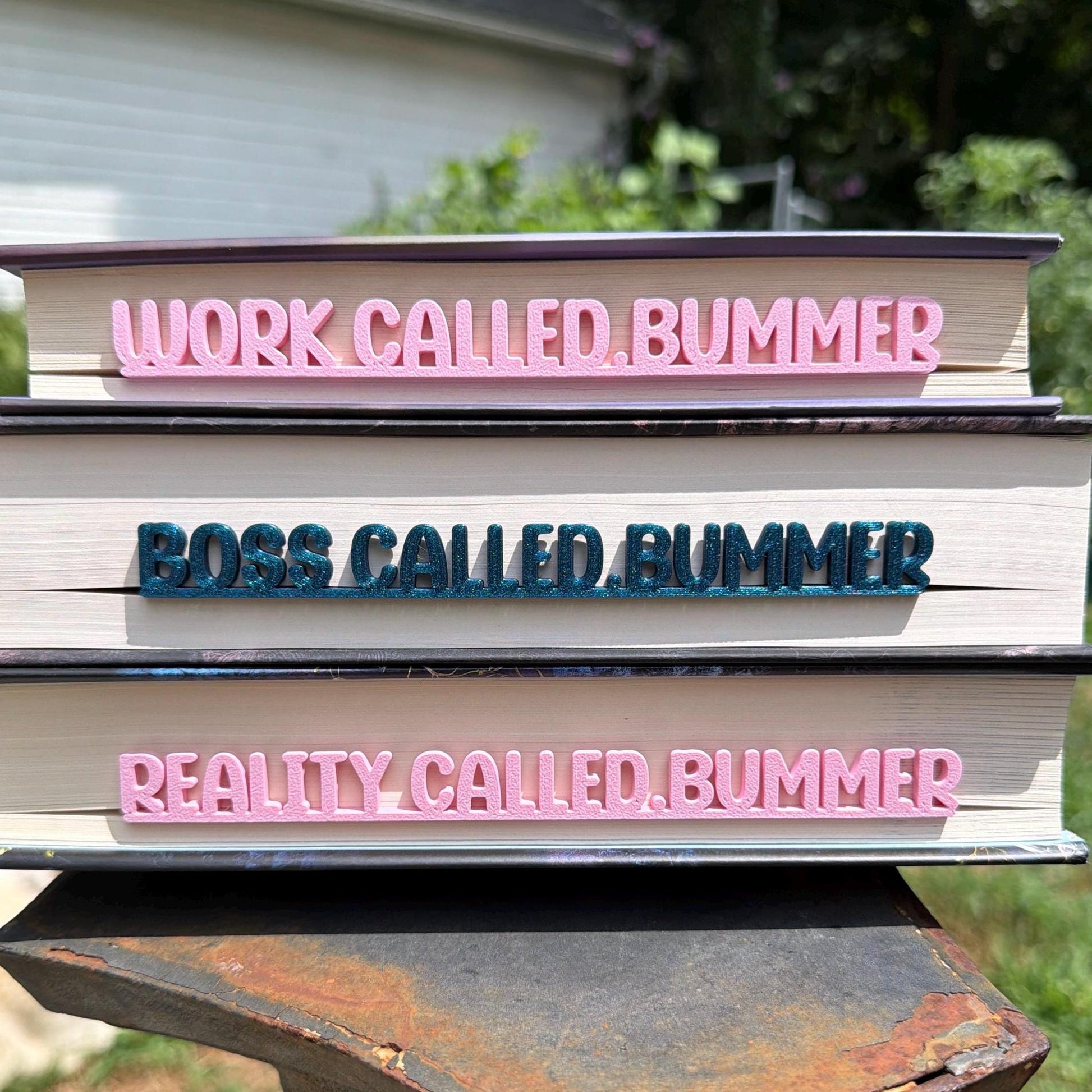Funny Bookish Side Bookmarks for Readers – Choose Your Phrase