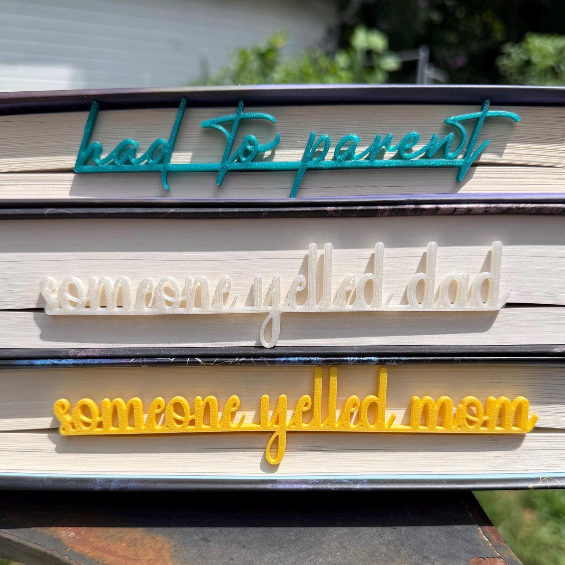 Funny Bookish Side Bookmarks for Readers – Choose Your Phrase