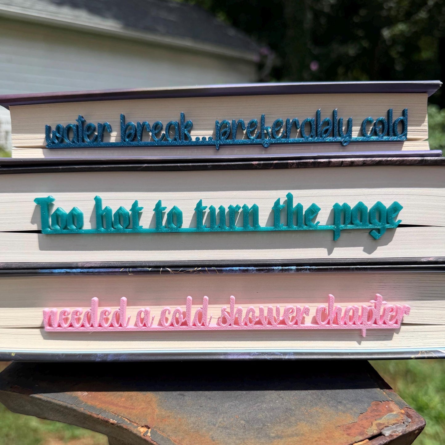 Funny Bookish Side Bookmarks for Readers – Choose Your Phrase
