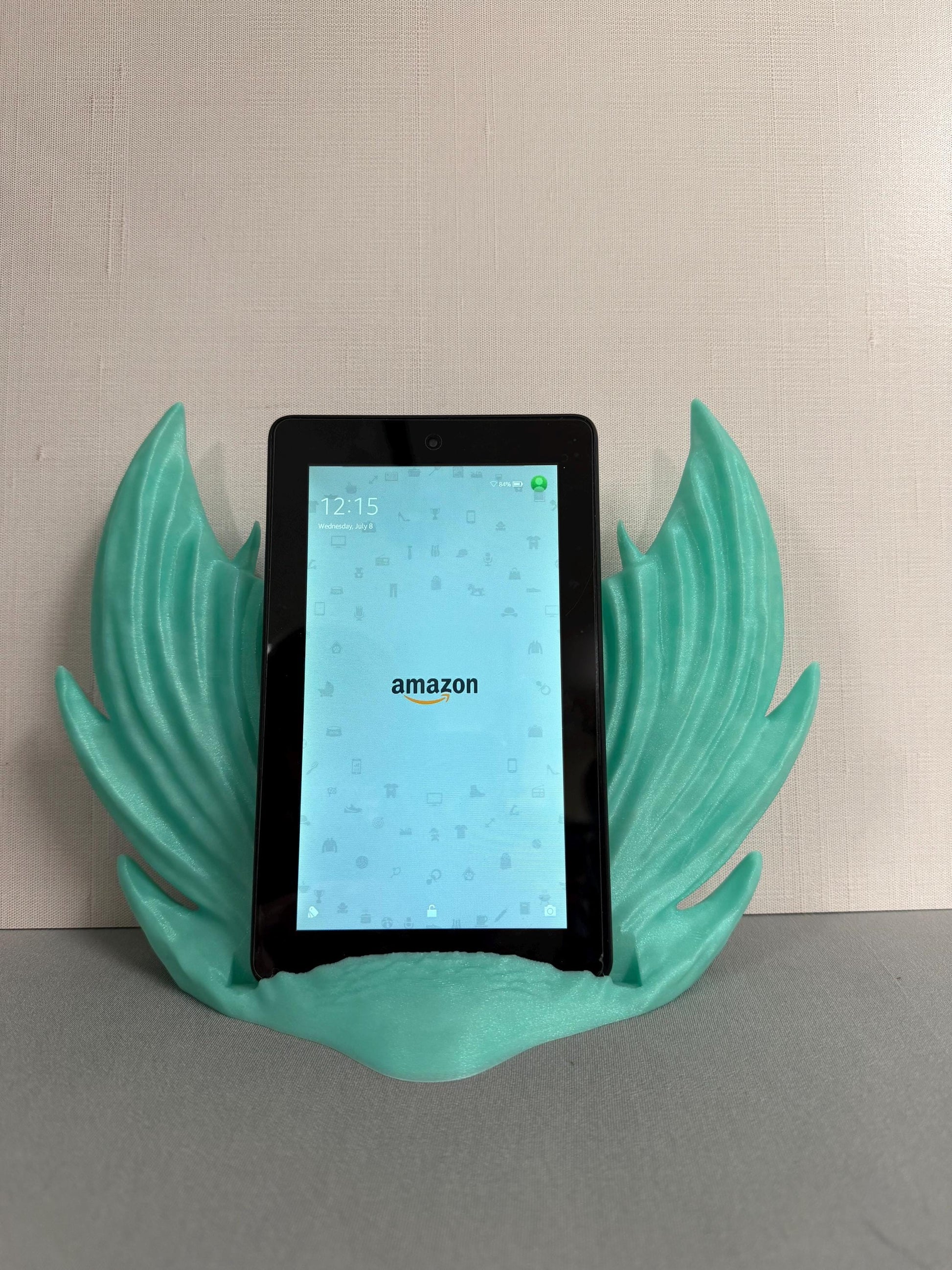 Mermaid Tail Kindle Holder | Tablet Stand | iPad Display | Ocean Fantasy Decor | Siren Bookshelf Accessory