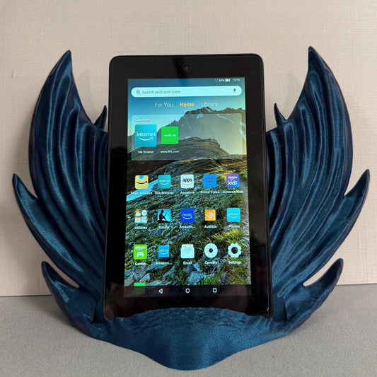 Mermaid Tail Kindle Holder | Tablet Stand | iPad Display | Ocean Fantasy Decor | Siren Bookshelf Accessory