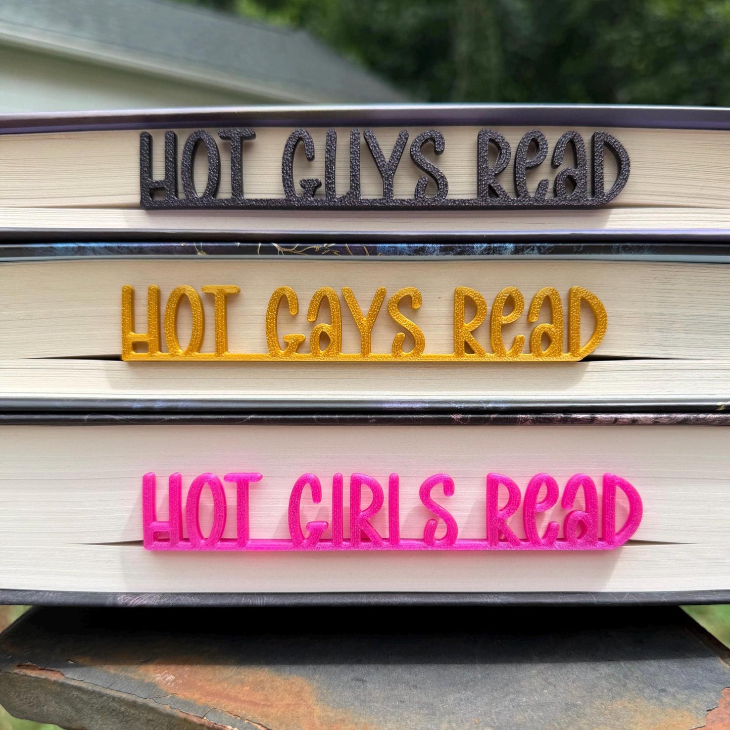 Funny Bookish Side Bookmarks for Readers – Choose Your Phrase