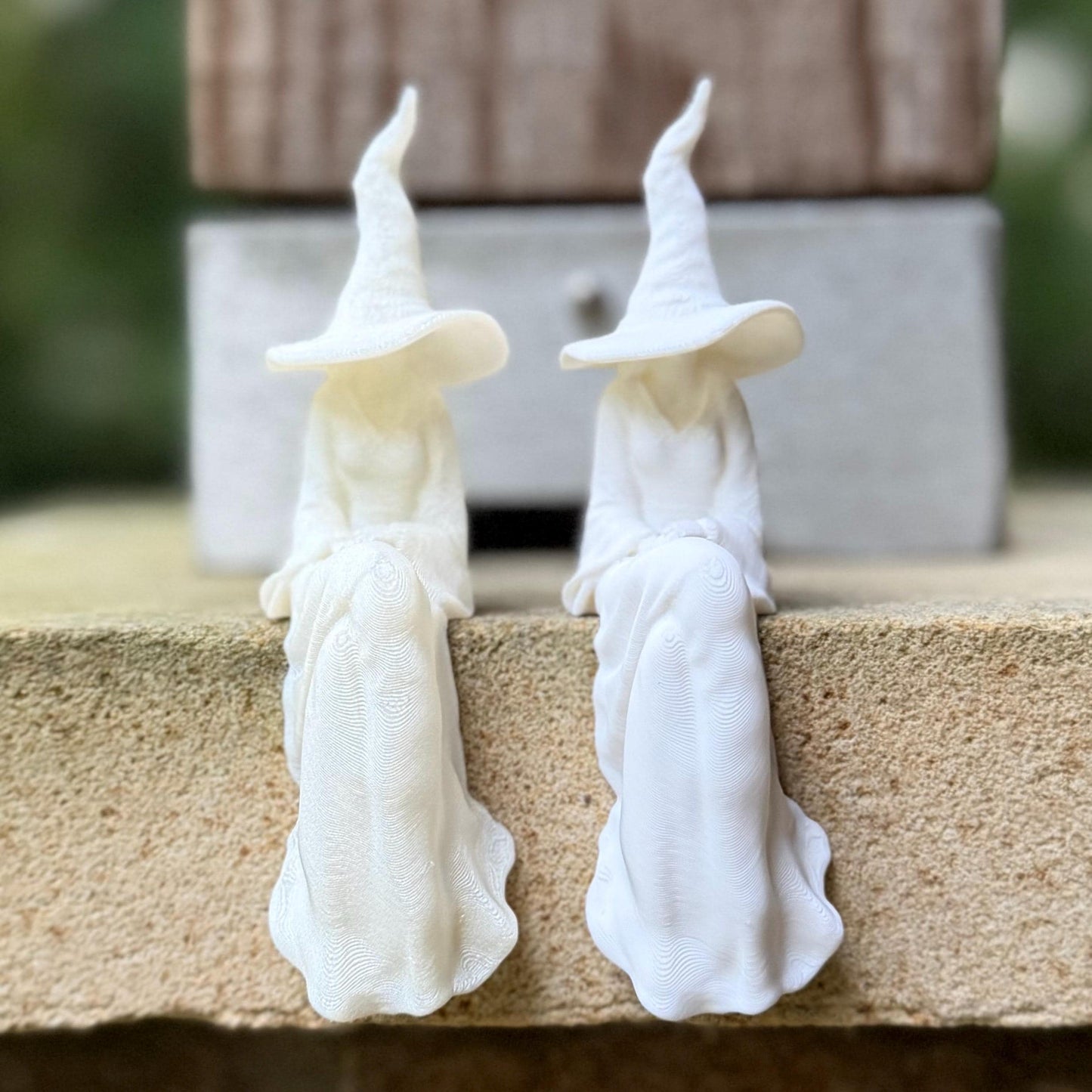 Witch Perchling | Shelf Sitter | Macabre Monitor Buddy | Gothic Plant Pal | Dark Academia Accent