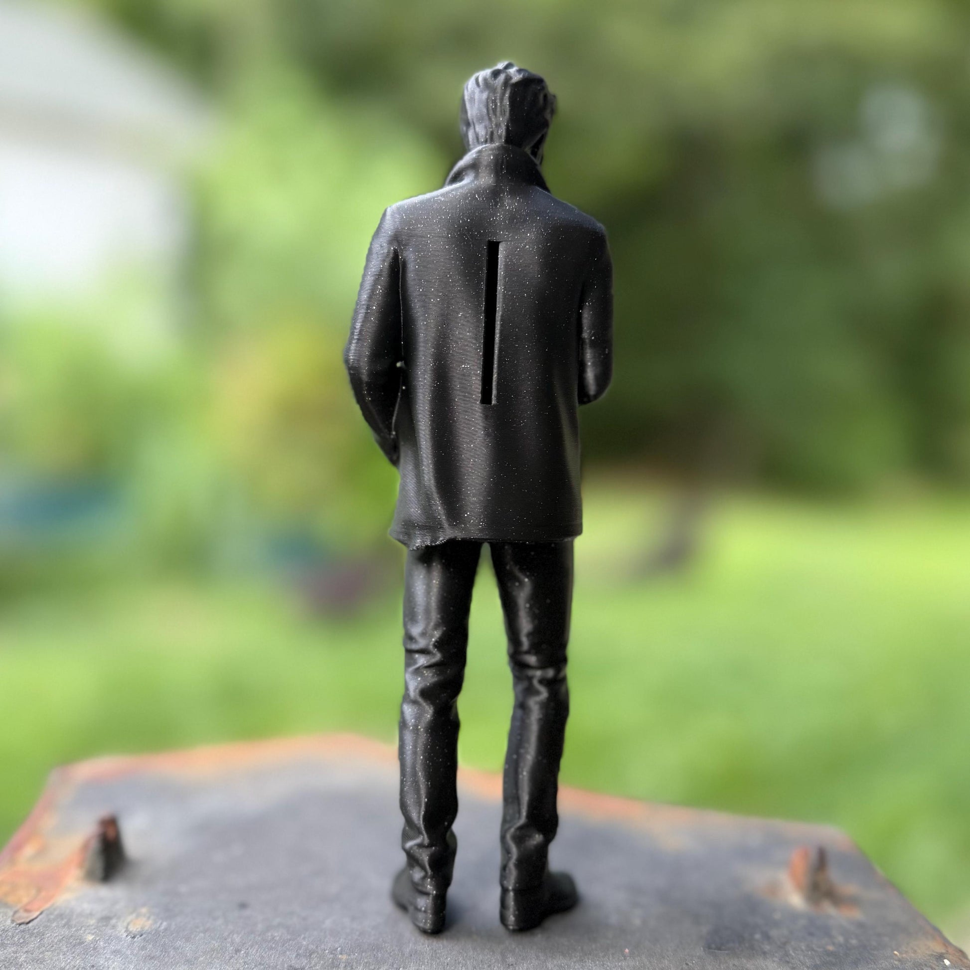 Vampire Book Boyfriend Statue | Twilight Inspired Bookshelf Decor | Dark Romance Reader Gift | Team Edward