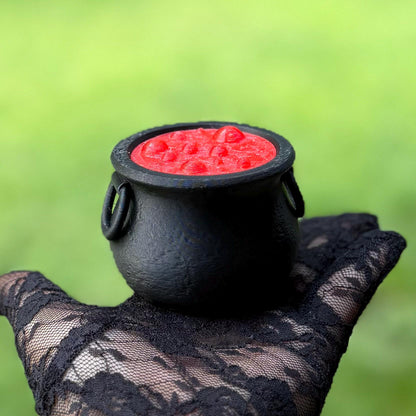 Witch Cauldron | Tealight Holder | Air Plant Pot | Witchy Halloween | Gothic Home Decor