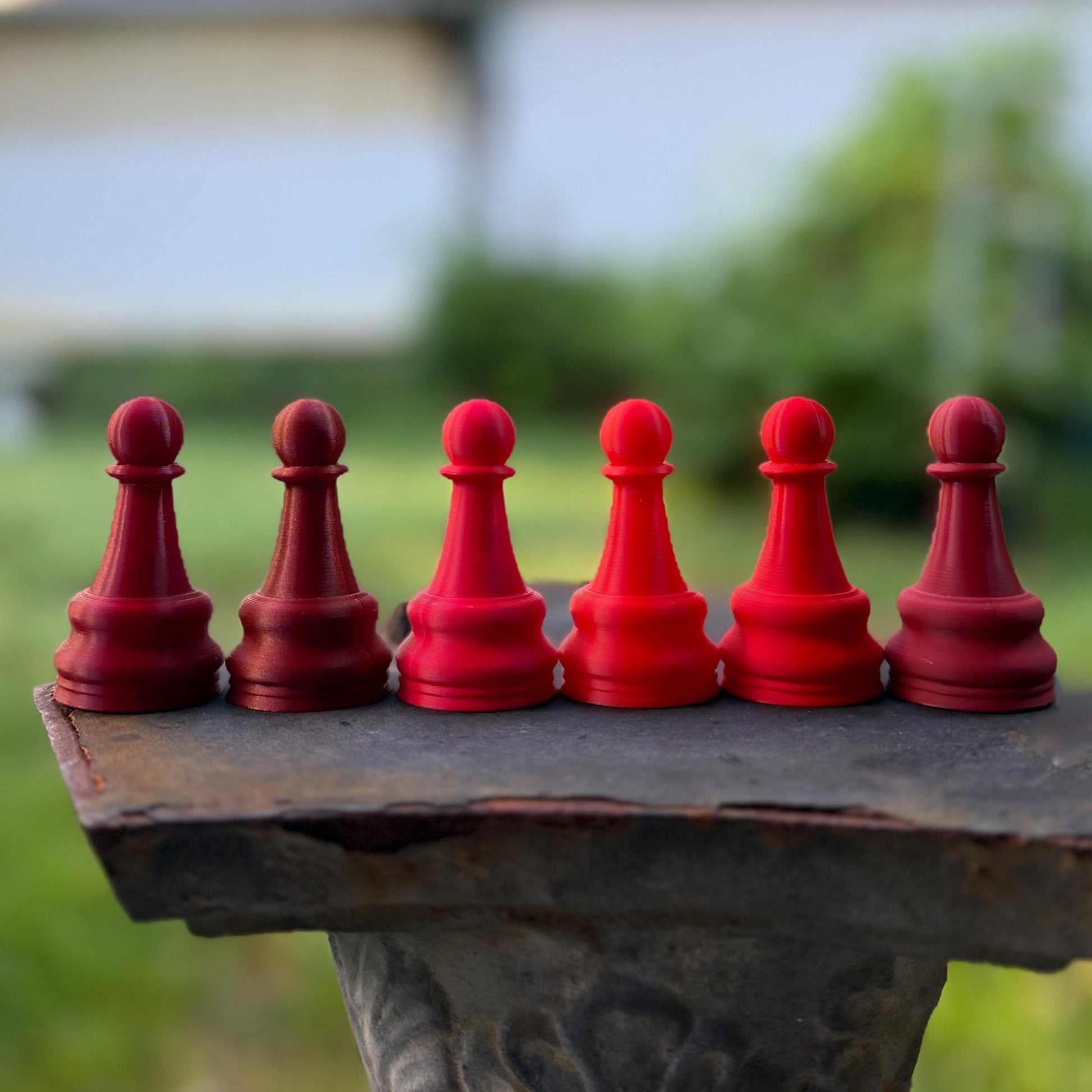 Chess Piece Set | Vampire Fiction Inspired Decor | Dark Romance Shelf Display | Gothic Bookshelf Accent | Book Cover Replica Set