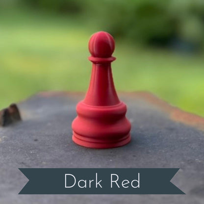 Chess Piece Set | Vampire Fiction Inspired Decor | Dark Romance Shelf Display | Gothic Bookshelf Accent | Book Cover Replica Set