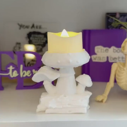 Mushroom Tealight Holder Home Decor